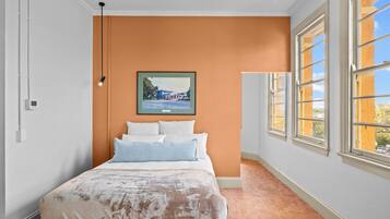 Family Quadruple Room, 2 Queen Beds, Non Smoking | Iron/ironing board, free WiFi