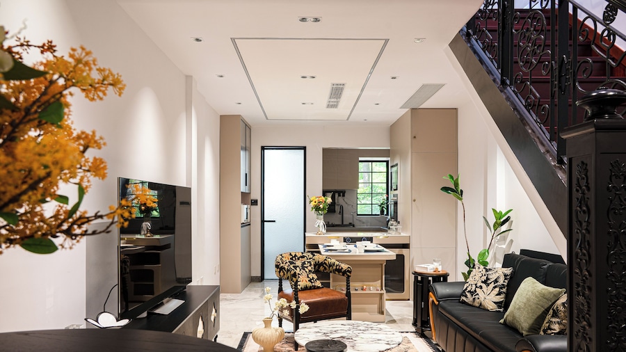 A detached old Shanghai villa