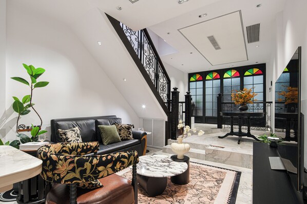 Individually decorated, individually furnished, blackout drapes