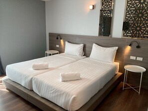 Habitació amb dos llits individuals estàndard, no fumadors | Wifi gratuïta 