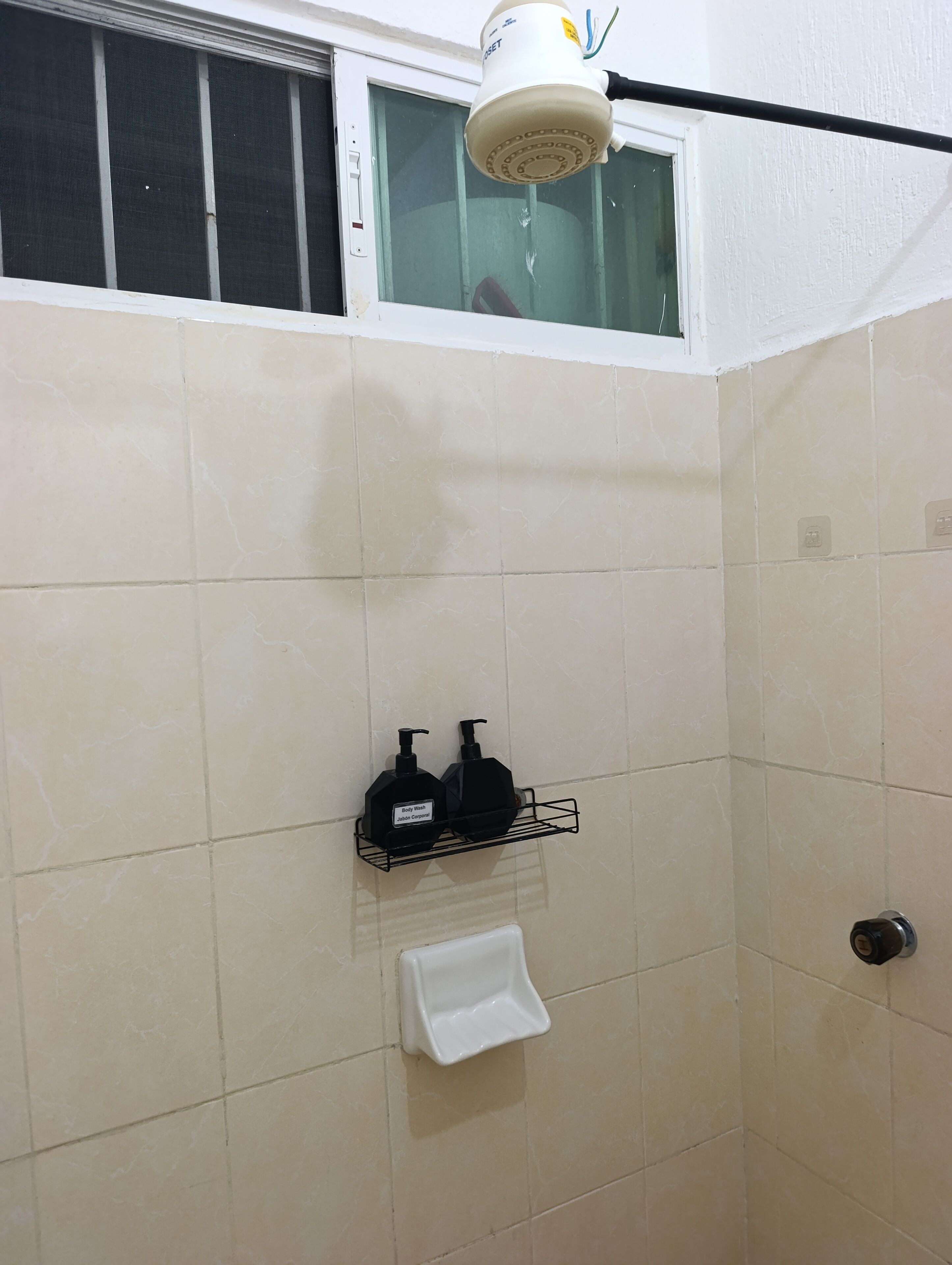 Towels, soap, toilet paper