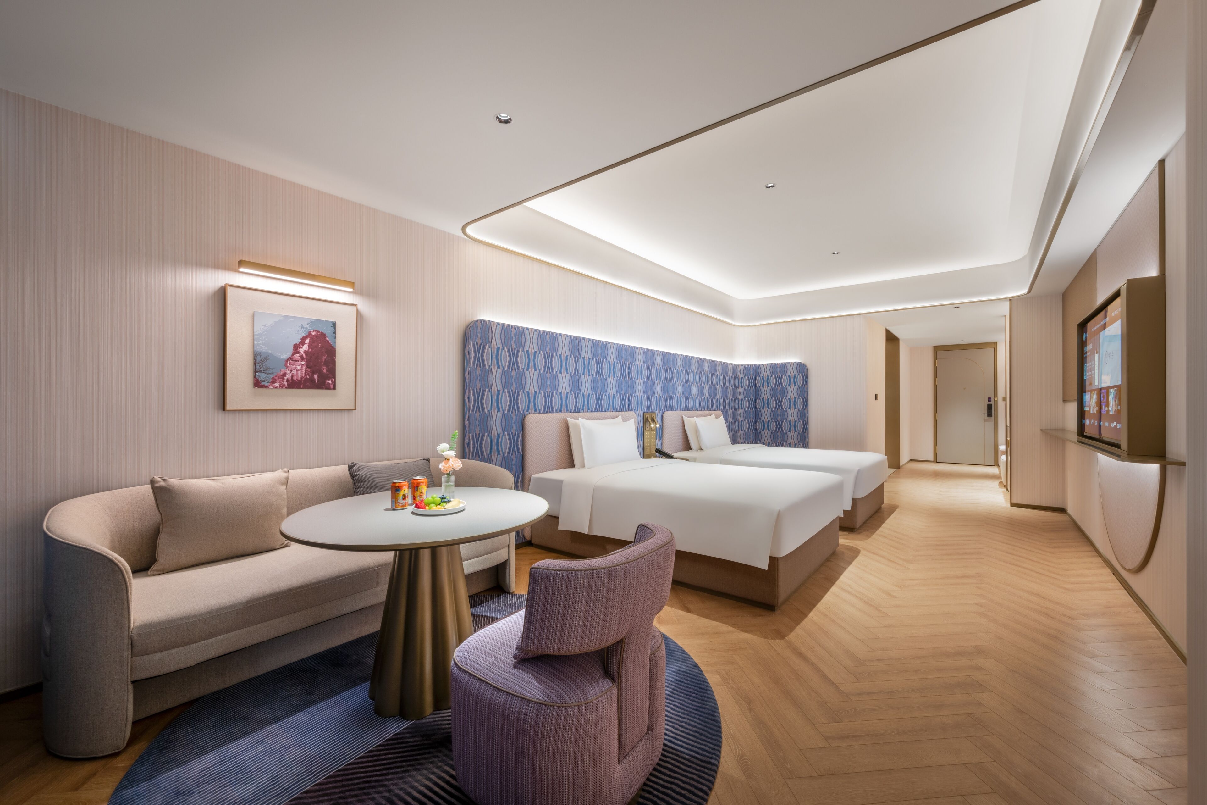 Tomannsrom – basic, byutsikt | Bad | Dusj, regndusjhode, hårføner og badekåper