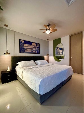 1 bedroom, iron/ironing board, Internet, bed sheets