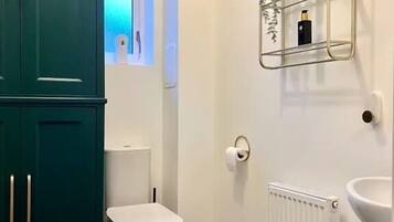 Shower, hair dryer
