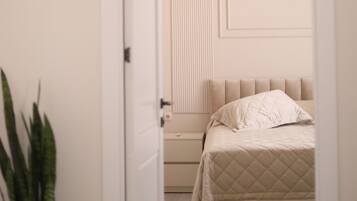 4 soverom, strykejern/-brett, wi-fi og sengetøy