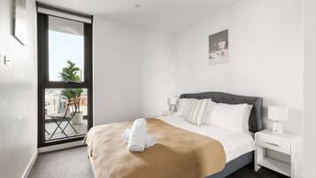 1 chambre, fer et planche Ă repasser, Wi-Fi, draps fournis