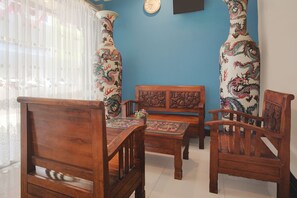 Sala de estar en el lobby