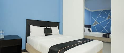 Suíte família | Escrivaninha, Wi-Fi de cortesia, roupa de cama