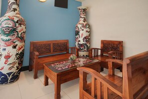 Sala de estar en el lobby