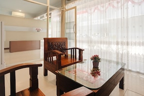 Sala de estar en el lobby