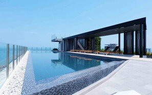 Pool - Exclusive Sea View 2 Bed Room High Floor 2 Balcony (Muang Pattaya)