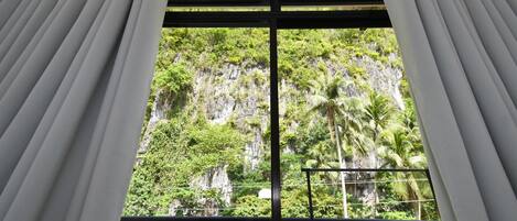 Vue sur les montagnes