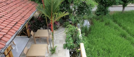 Comfort Double Room, Garden View | Terrace/patio