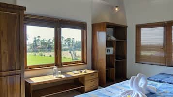 Comfort-Doppelzimmer, Gartenblick | Schreibtisch, kostenloses WLAN