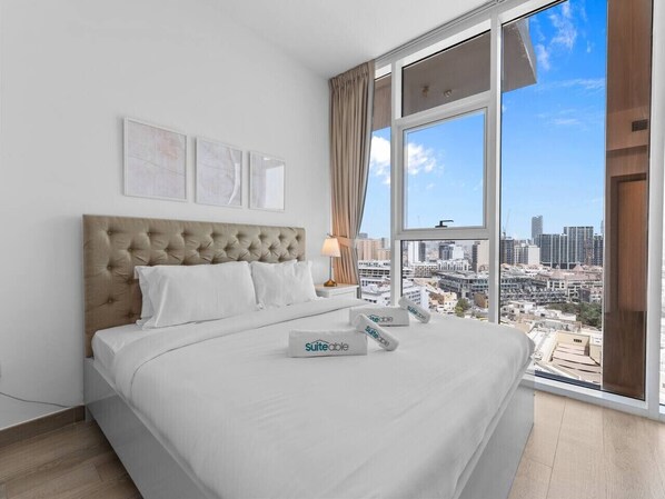 1 bedroom, iron/ironing board, travel crib, WiFi