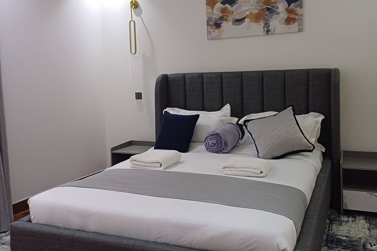 Comfort Apartment, Mobility Accessible, Private Bathroom | Laptop workspace, iron/ironing board, free WiFi