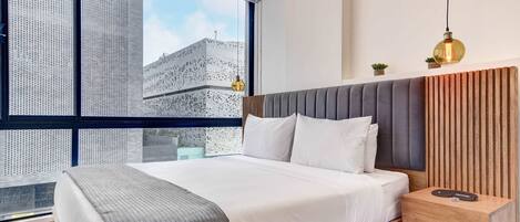 1 Schlafzimmer, Schreibtisch, Bügeleisen/Bügelbrett, WLAN