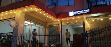 Façade de l’hébergement