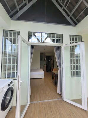 Deluxe Studio, Balcony, City View | Balcony view