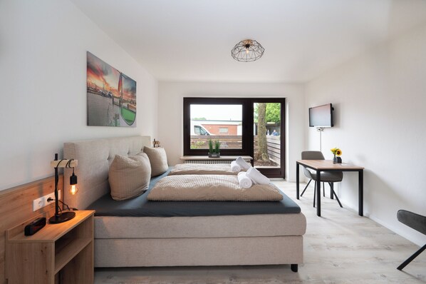 Free WiFi - Quartier 2 apartment in a quiet location and access to the sea time (Büsum)