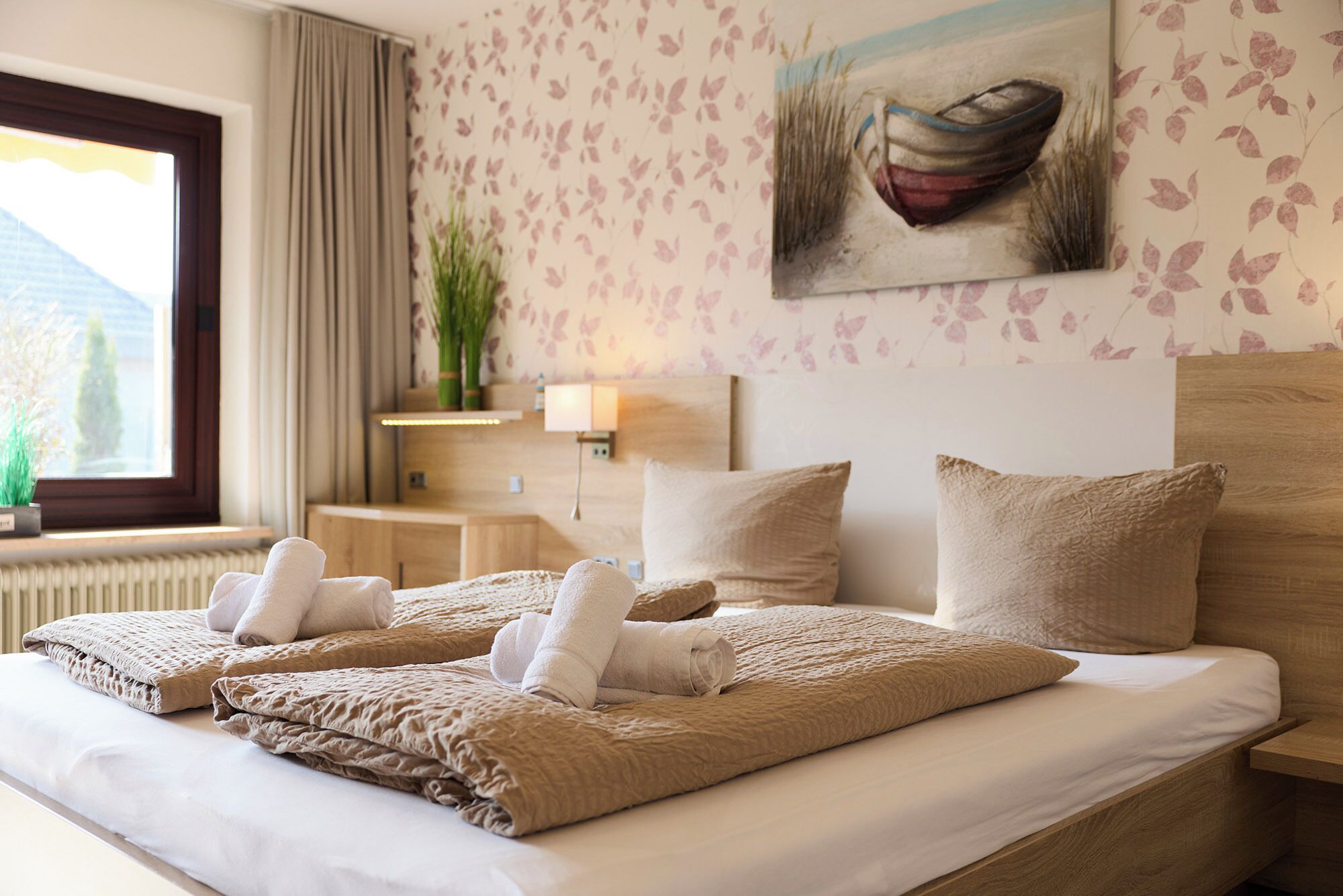 Een bureau, gratis wifi