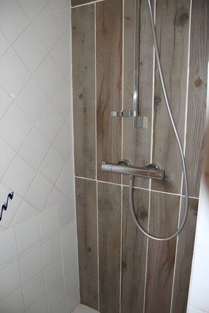 Regadera, amenidades de baño gratuitas, secadora de cabello, toallas 