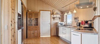 Spacious holiday home near fjord & beach