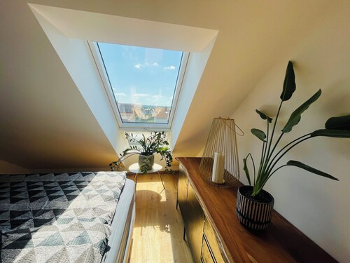 Vacation in the Franconian Lake District. Modern and light-flooded apartment.