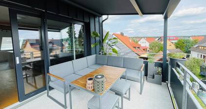 Vacation in the Franconian Lake District. Modern and light-flooded apartment.