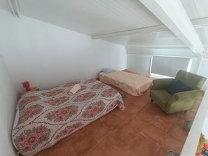 2 habitaciones y ropa de cama