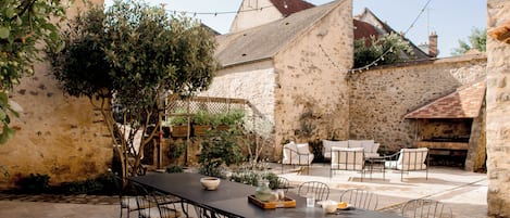 Restauration en plein air