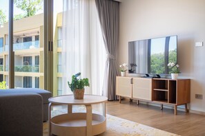 Living area - Laguna Beachside residences apartamens (Choeng Thale)