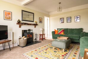 تلفزيون، مدفأة