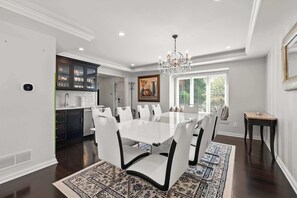 House, Multiple Beds, Patio, Garden View (The Gahanna Grand) | Dining - The Gahanna Grand (Columbus)