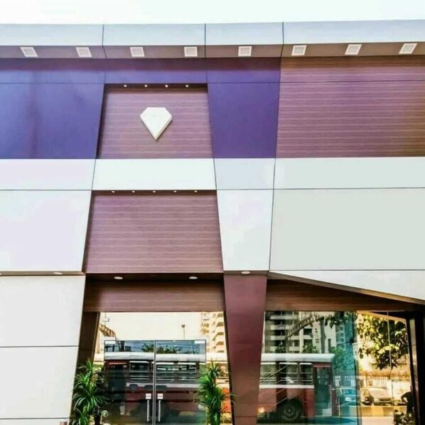 Façade de l’hébergement