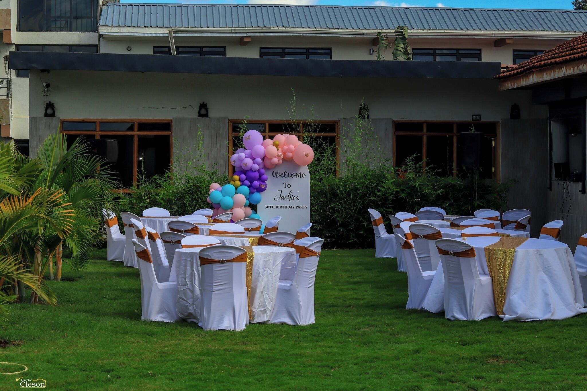 Área para eventos al aire libre