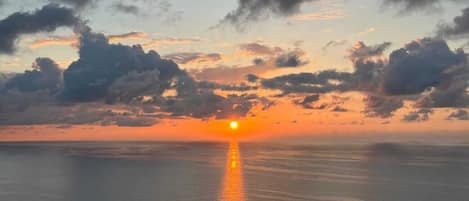 Vue depuis l’hébergement