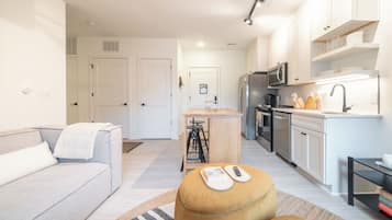 Suite, 1 Queen-Bett, Nichtraucher | Wohnbereich