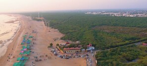 Façade de l’hébergement