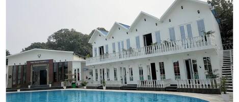 Façade de lâhĂ©bergement