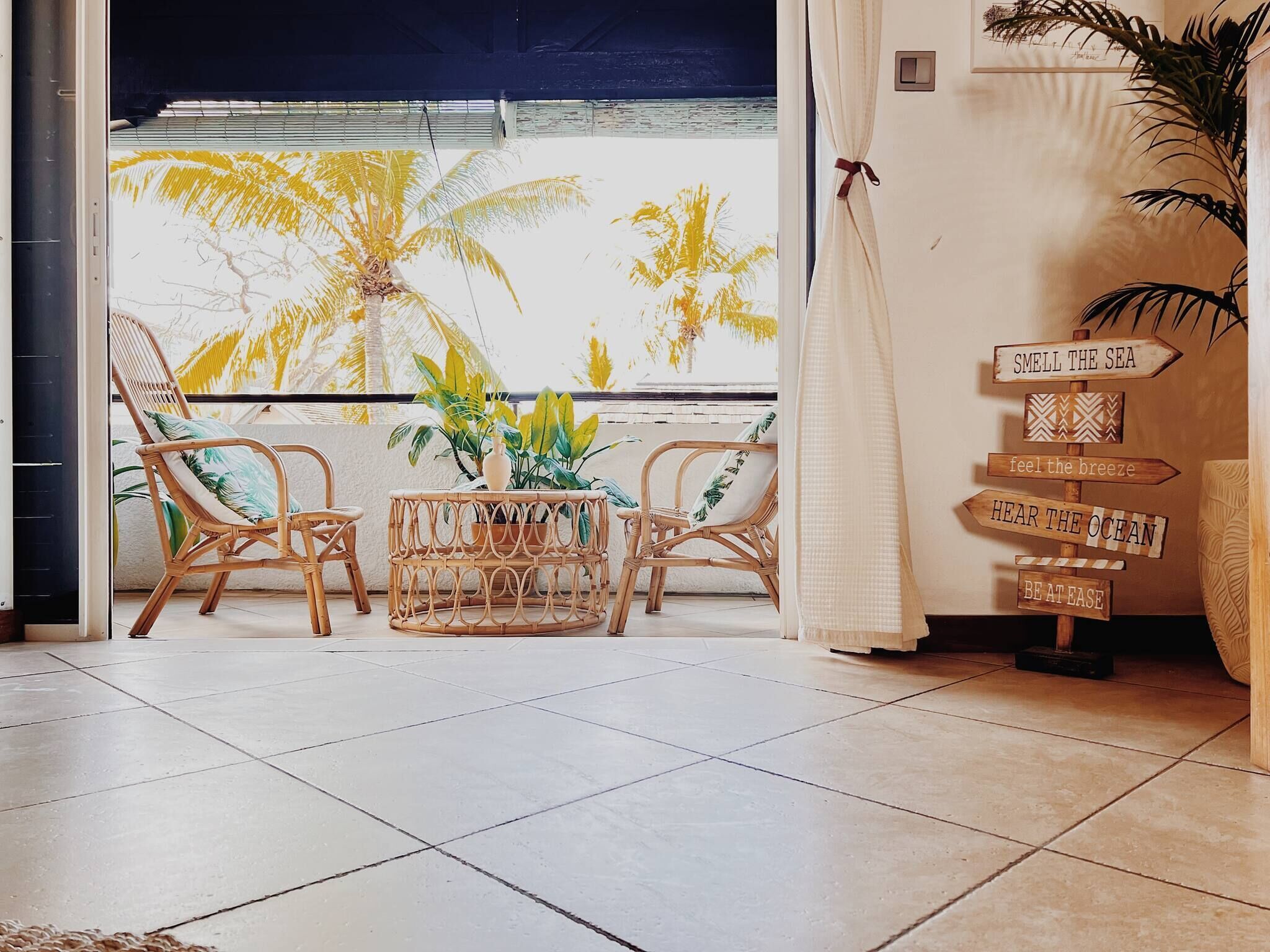 Apartamento, 2 quartos, para fumantes, sacada | Sacada