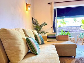 Apartment, 2 Bedrooms, Smoking, Balcony | Balcony - Seas the DAY Luxury Seafront! (Grand-Baie)