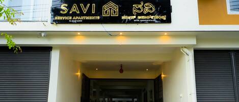 Fachada de la propiedad