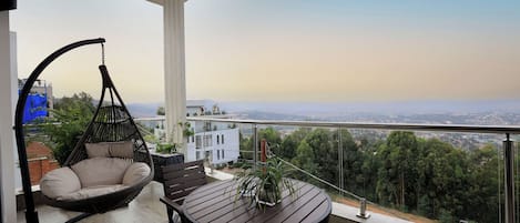 Superior Suite, Balcony, City View | In-room safe, soundproofing, free WiFi, bed sheets