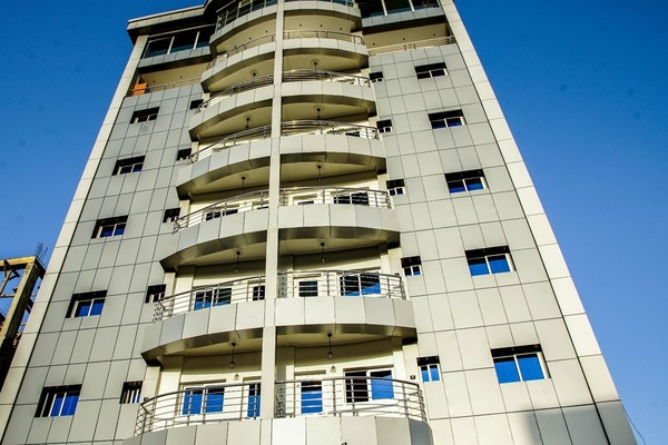 Fassade der Unterkunft