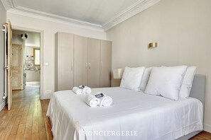 1 bedroom, iron/ironing board, travel cot, WiFi