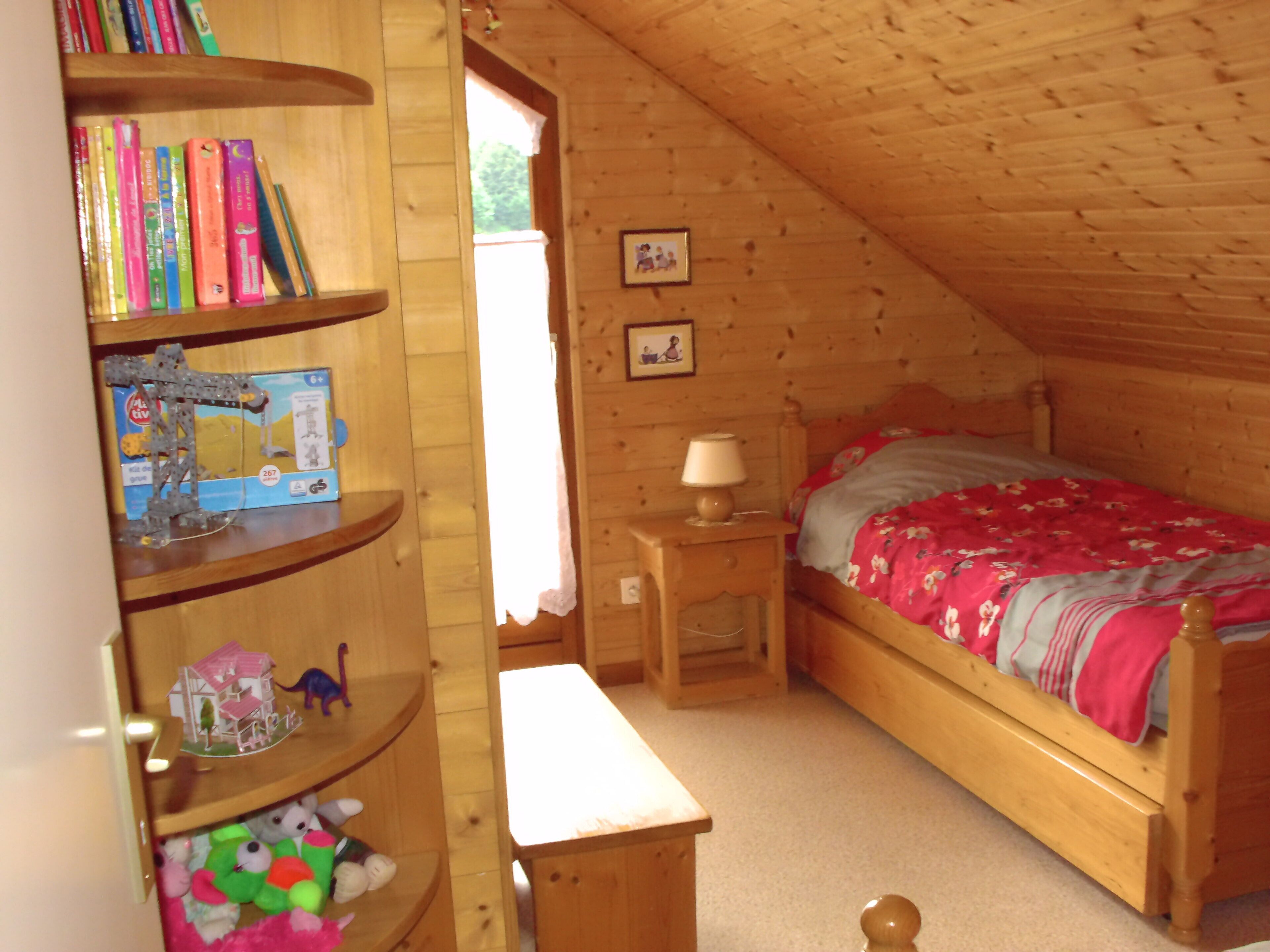 3 chambres, lit parapluie