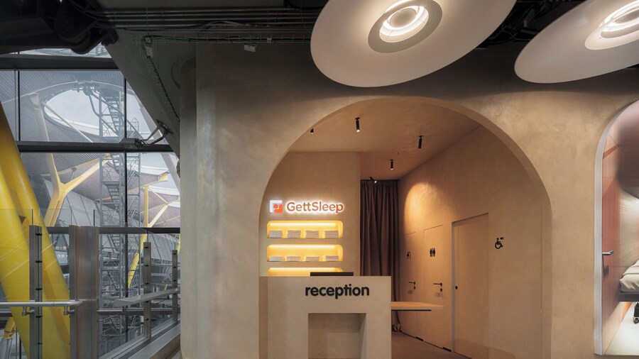 GettSleep Madrid Capsules - Terminal T4S, Departures
