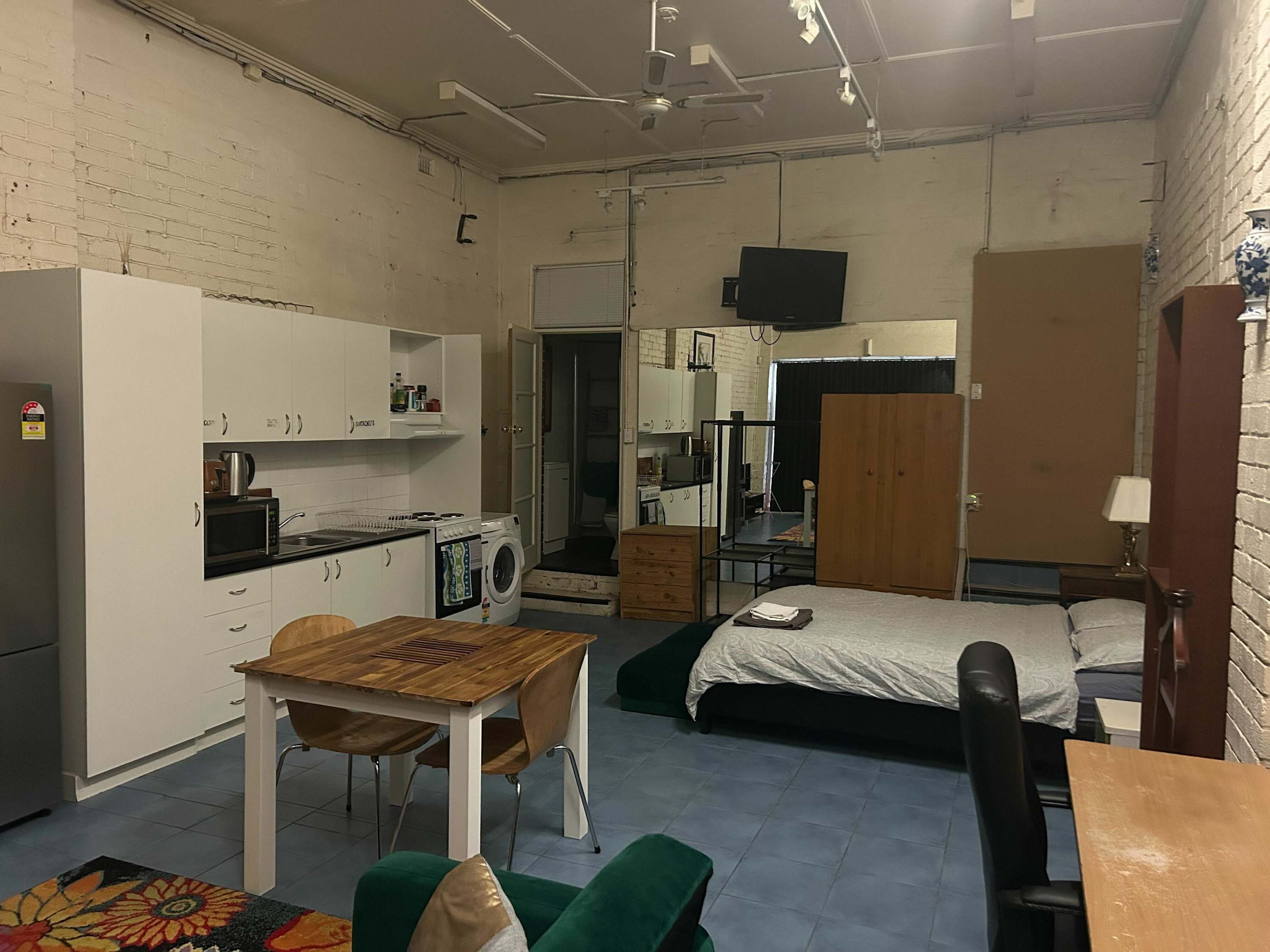 1 bedroom, iron/ironing board, Internet, bed sheets
