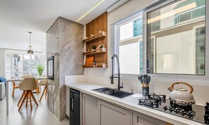 Apartamento básico | Cozinha privada